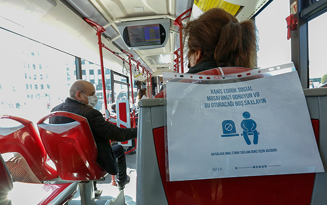 Avtobuslarda arakəsmələr quraşdırılacaq