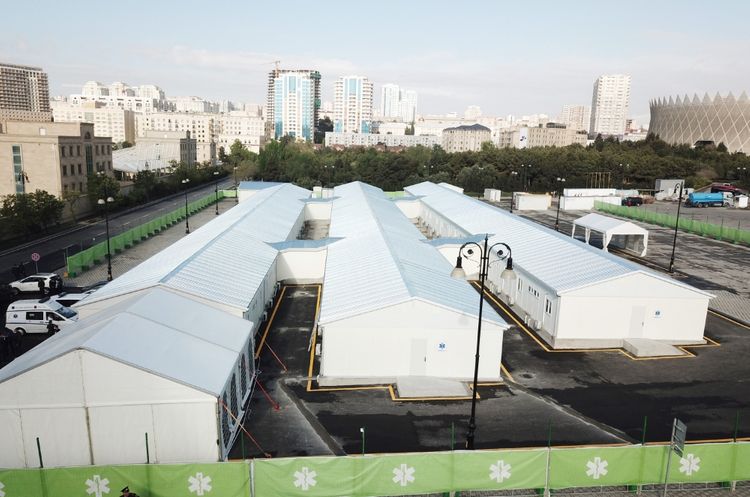 Bakıda modul tipli ilk xəstəxana kompleksinin açılışı oldu