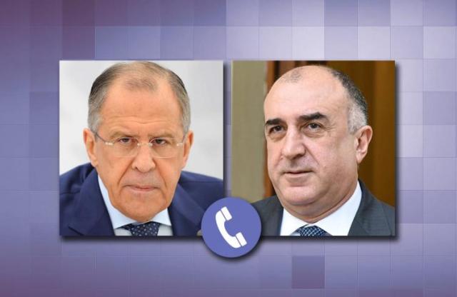 Elmar Məmmədyarov Lavrovla Dağlıq Qarabağ münaqişəsini müzakirə edib