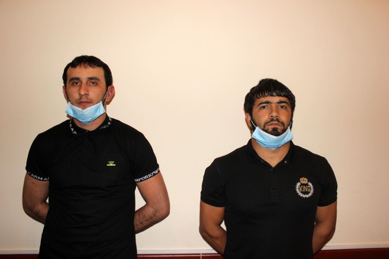 Qubada televizor oğurları həbs olundu - FOTO