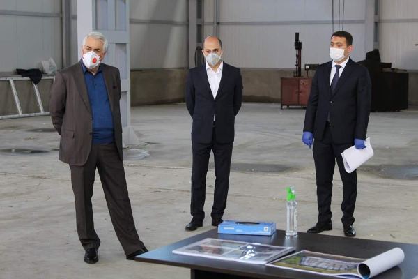 Şimal vaqon deposunda tikinti işləri davam etdirilir - FOTO