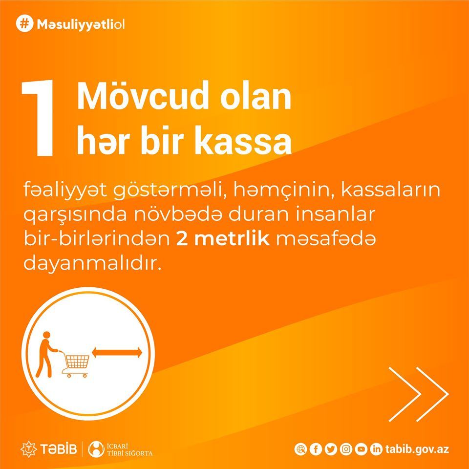 Satıcı və alıcılar üçün koronavirusa dair yeni QAYDALAR
