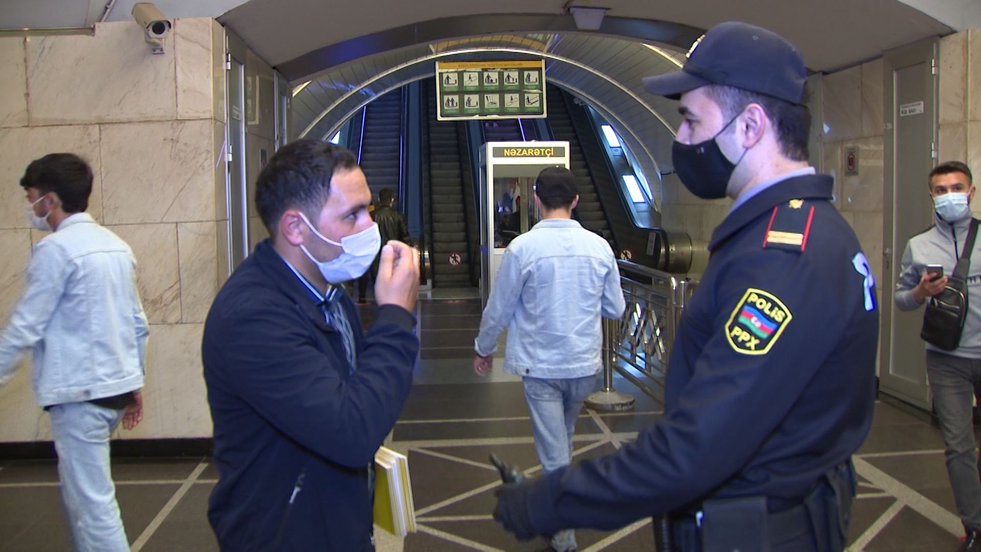 DİN metro sərnişinlərinə yenidən xəbərdarlıq etdi