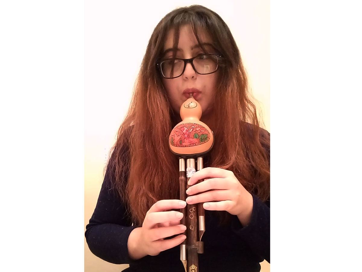 Canlı efirdə Çin musiqisi