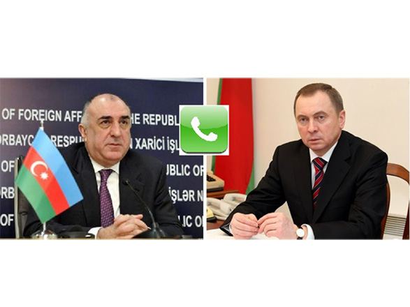 Məmmədyarov Belaruslu həmkarı ilə birgə addımları müzakirə etdi