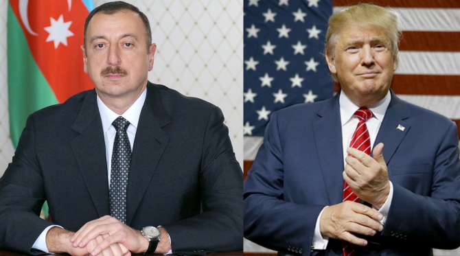 Donald Tramp İlham Əliyevə təbrik məktubu göndərdi