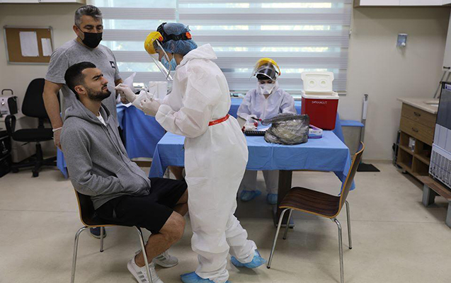 “Qarabağ” koronavirus testindən keçdi - Fotolar