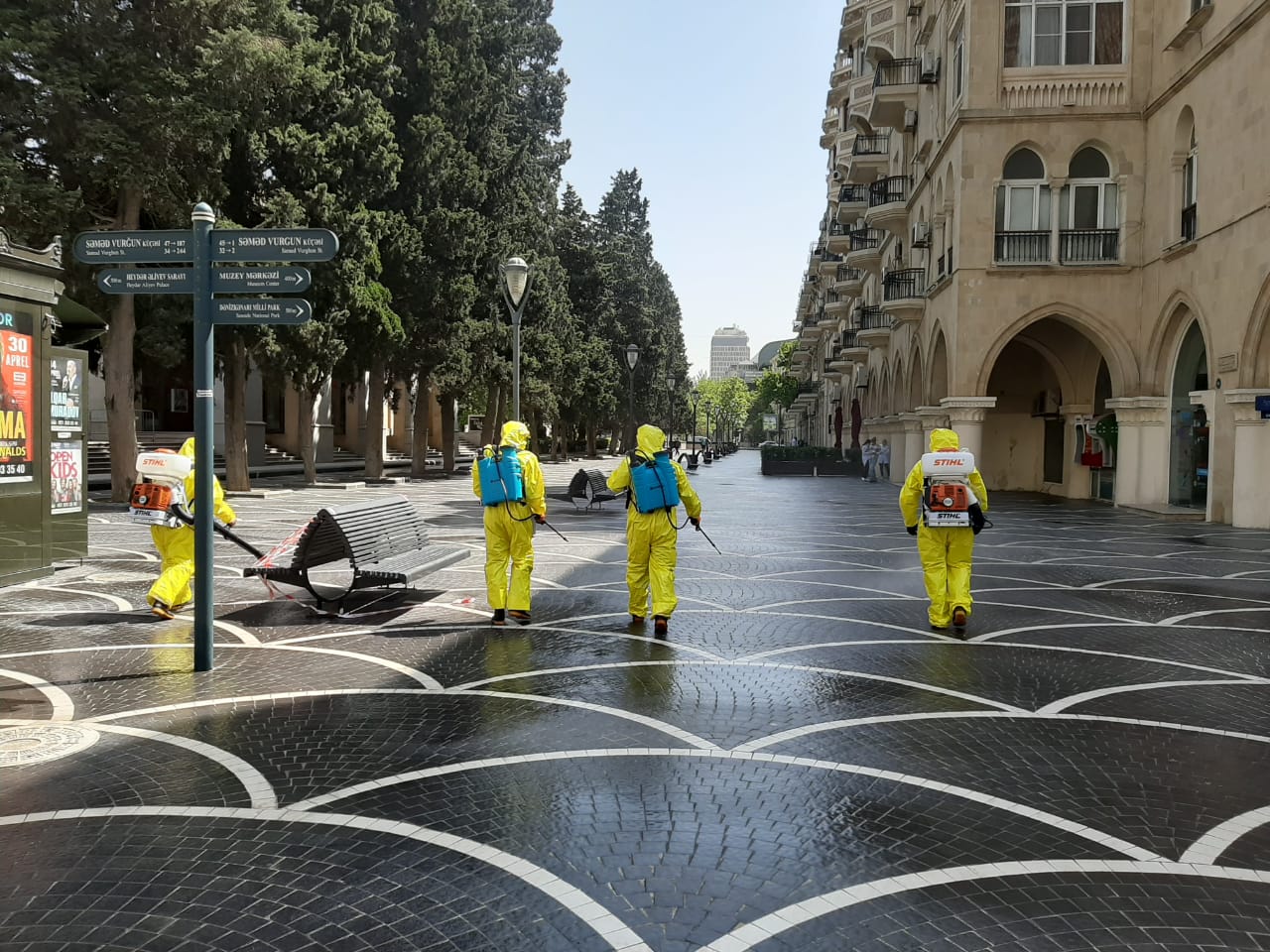 Bakıda parkların açılışına hazırlıq gedir - FOTO