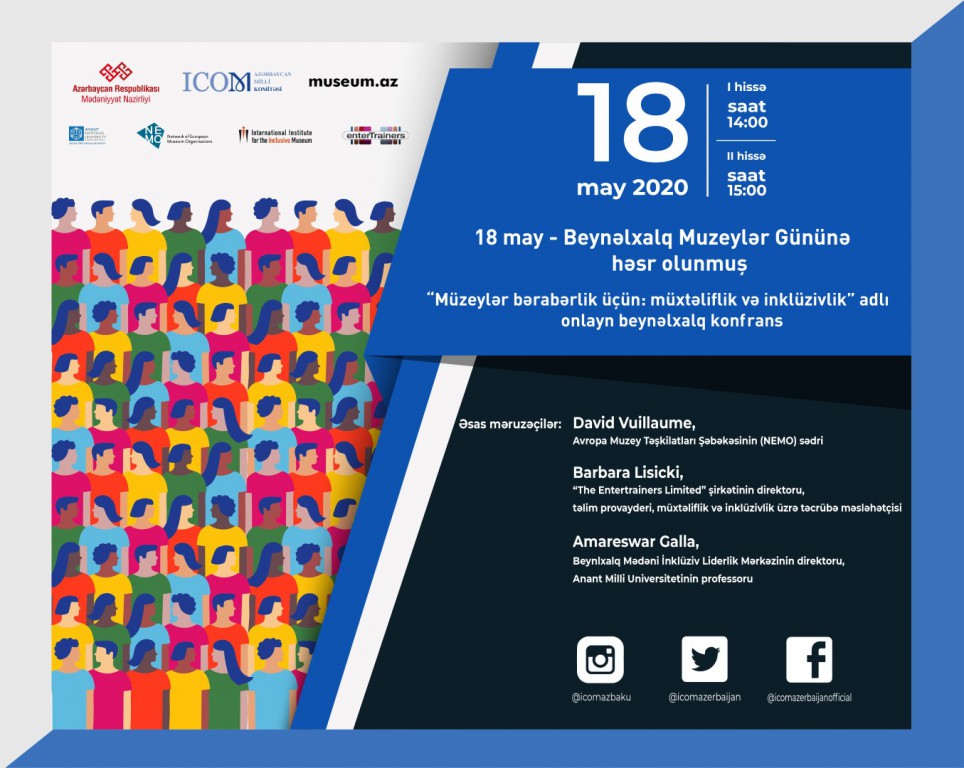 Azərbaycanda muzeylərlə bağlı onlayn beynəlxalq konfrans keçiriləcək