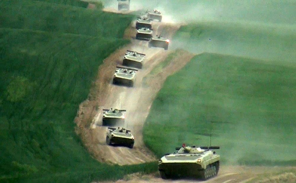 Qoşunlarımız həyəcan siqnalı ilə qaldırıldı - VİDEO