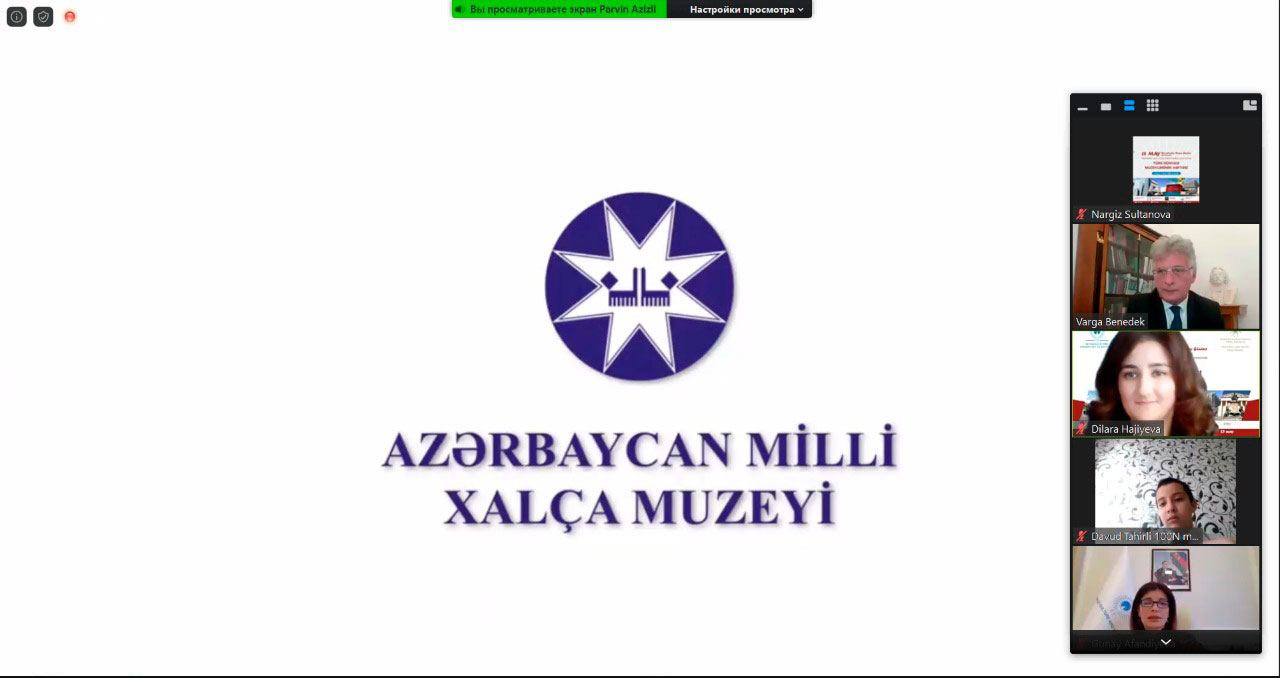 Məktəblilər üçün virtual muzey həftəsinə start verildi - FOTO