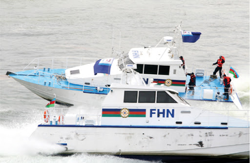 Xəzərdə batma təhlükəsi ilə üzləşən Rusiya vətəndaşı xilas edildi