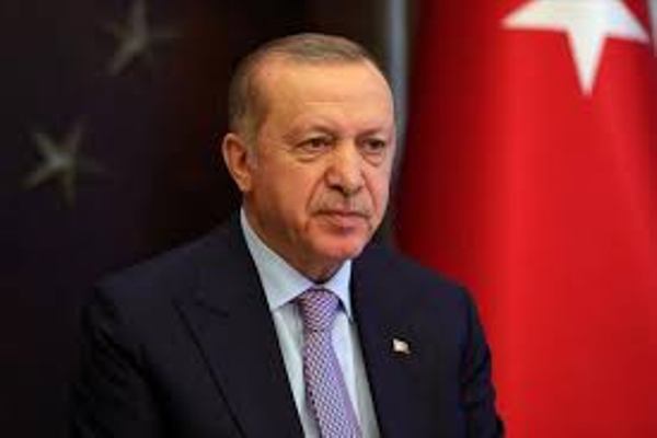 Ərdoğan ilk dəfə maska ilə görüntüləndi - FOTO