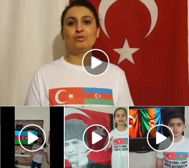 Türkiyəli uşaqlardan Azərbaycana 28 May günü təbriki - VİDEO 