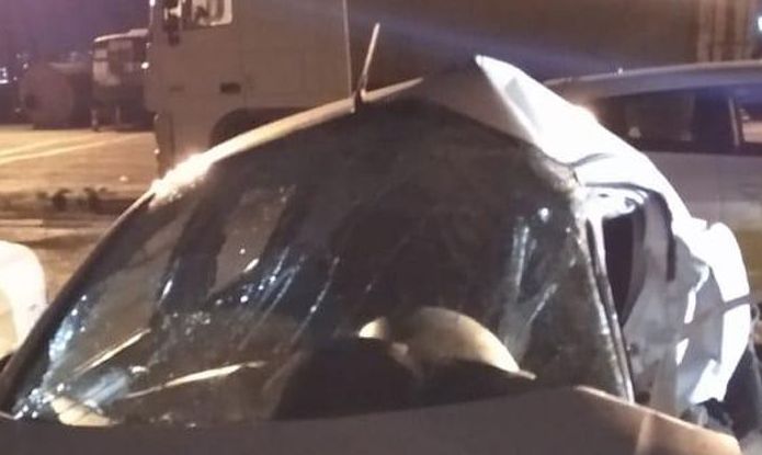 Bakıdakı qəzada iki nəfər xəsarət aldı