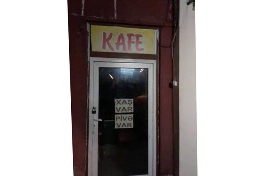 Bakıda karantin qaydalarını pozan kafe aşkarlandı - FOTO