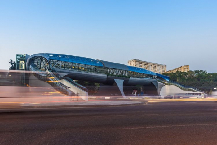 Bakıda yeni piyada keçidi istifadəyə veriləcək