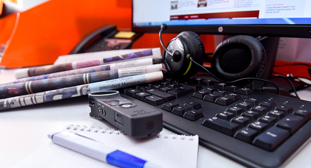 Bu jurnalistlərin ofisdən işləməsinə icazə verilmədi