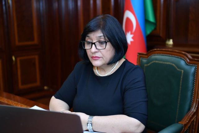 Milli Məclisin sədri beynəlxalq fəaliyyəti müzakirə etdi - FOTOLAR