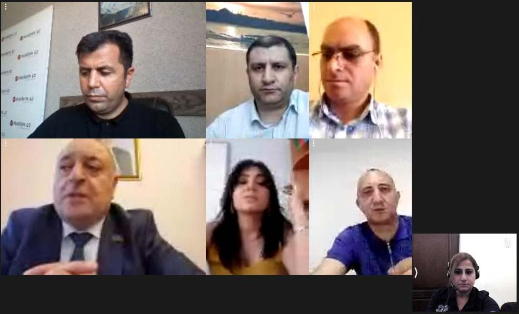 Milli Məclisin Komitə sədri Musa Quliyev onlayn brifinqdə - FOTOLAR 