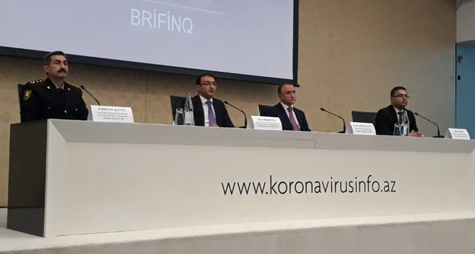 Operativ Qərargahda brifinq keçirilir - Canlı