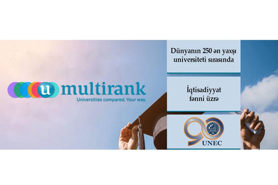 UNEC dünyanın 250 ən yaxşı universiteti sırasında