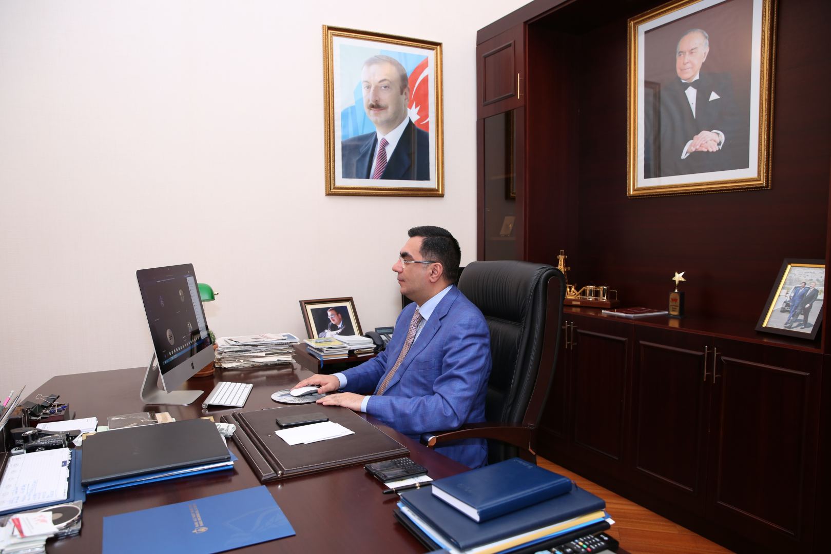 Rektor “Petkim” Petrokimya Holdinqin nümayəndələri ilə onlayn görüşüb