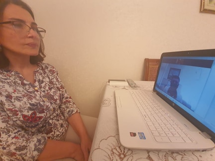 Jalə Əliyeva son bir həftədə 2 dəfə onlayn görüş keçirib - FOTO