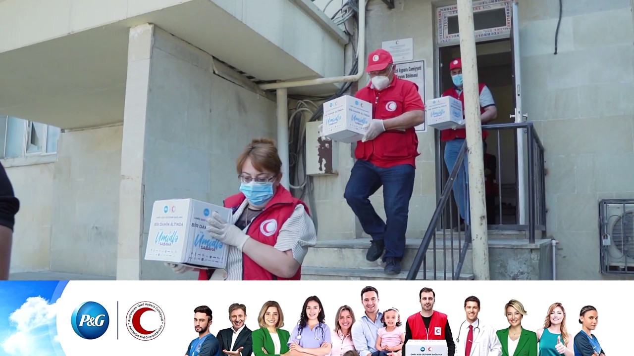 Qızıl Aypara Cəmiyyəti və “Procter&Gamble” şirkətindən 30 min nəfərə yardım   - VİDEO