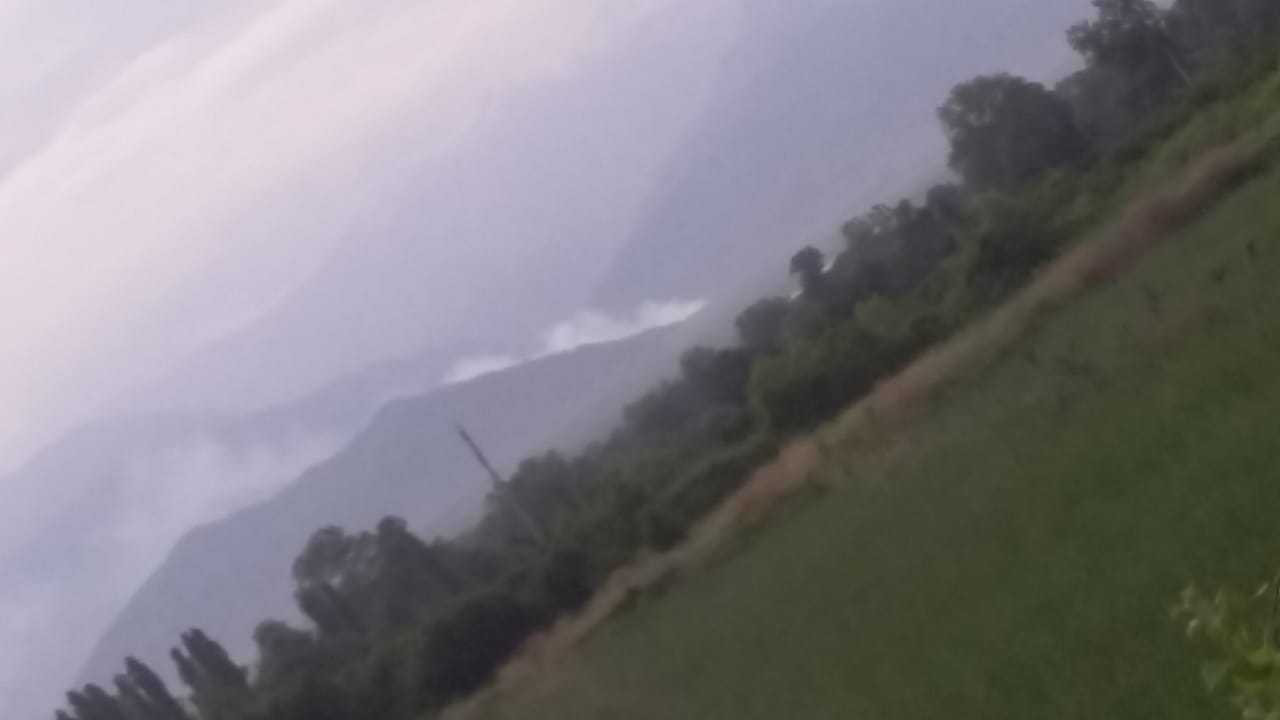 Oğuzda meşə yanır