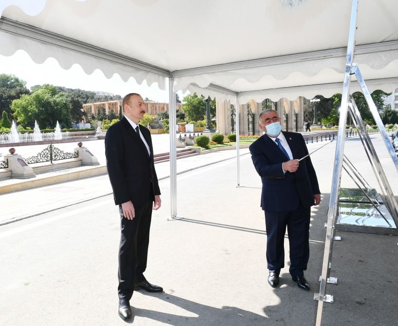 Prezident İlham Əliyev AÇILIŞDA - FOTOLAR