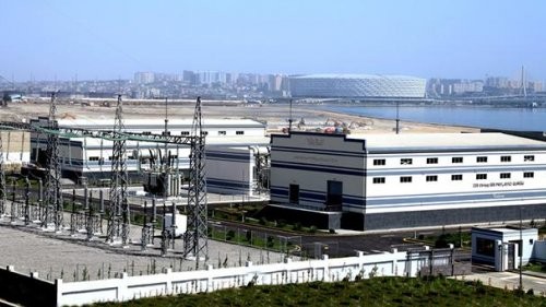 Bakıda 220 kilovoltluq yeni yarımstansiya tikilib - VİDEO