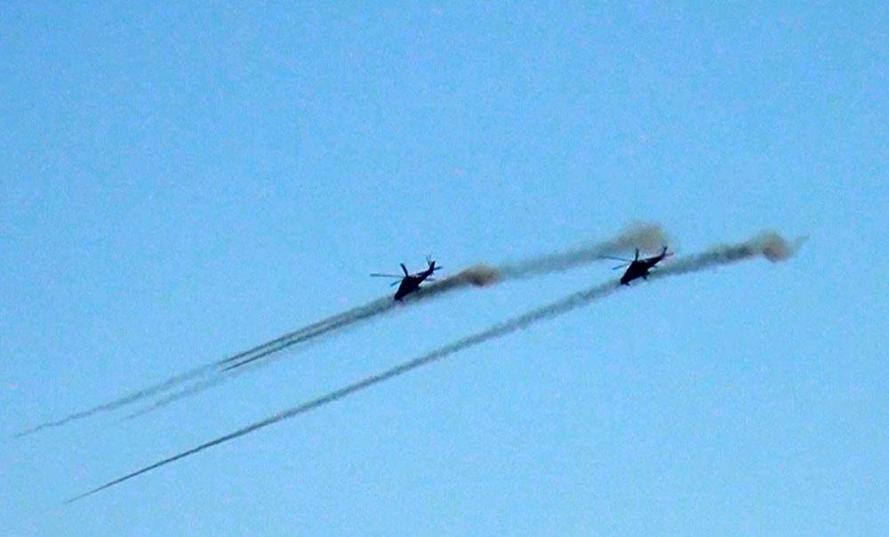 Ordumuzun bölmələri dağlıq ərazidə təlim keçirib - FOTO