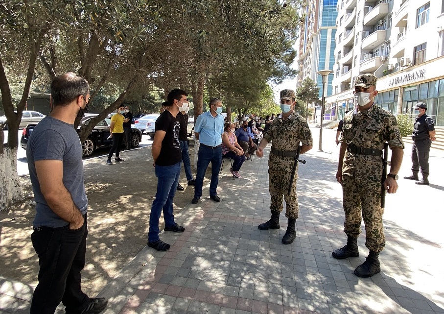 Sumqayıtda karantin rejimini pozan 9 nəfər cəzalandırıldı