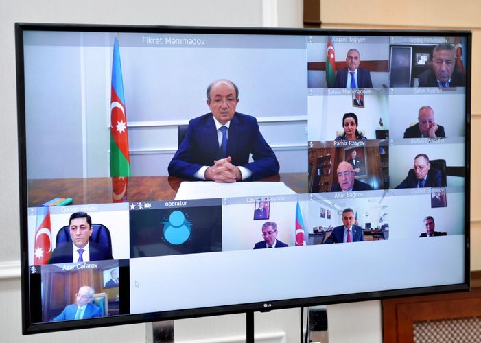 Məhkəmə-Hüquq Şurasının növbəti iclası keçirildi