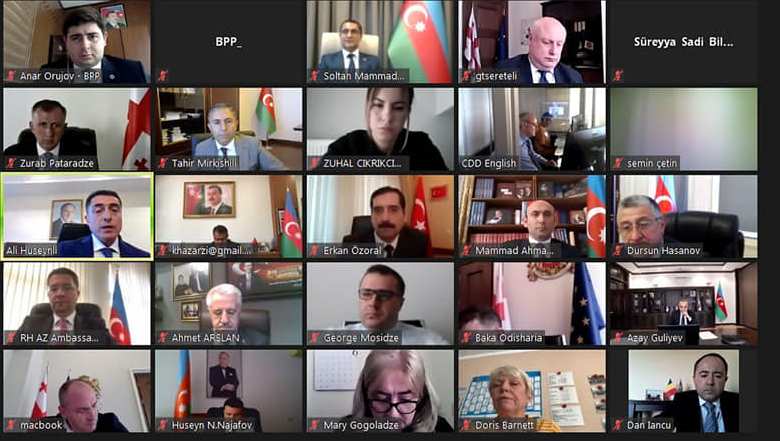 “COVID-19 pandemiyasına birgə cavab” mövzusunda onlayn Parlament Konfransı keçirildi - FOTOLAR