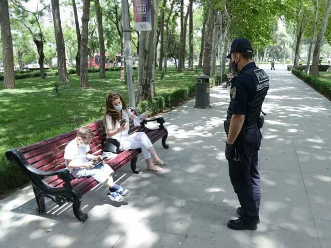 Bakıda karantin qaydalarını pozanlar məsuliyyətə cəlb olunublar