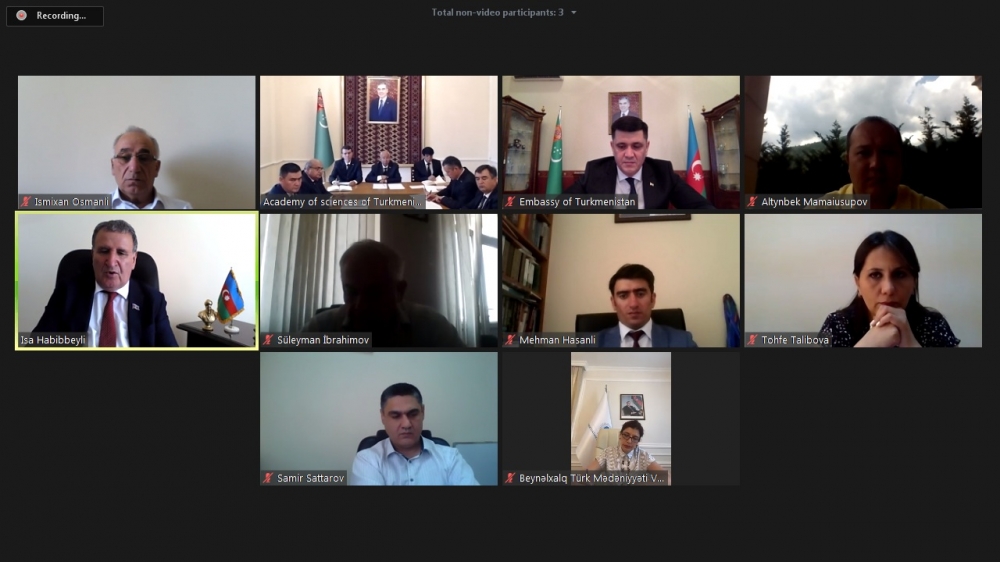 “Məhtimqulu və türk dünyası” mövzusunda beynəlxalq onlayn konfrans təşkil olundu