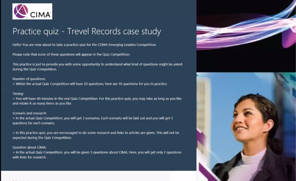 BMU “CGMA Emerging Leaders Competition 2020” yarışmasında təmsil olunacaq