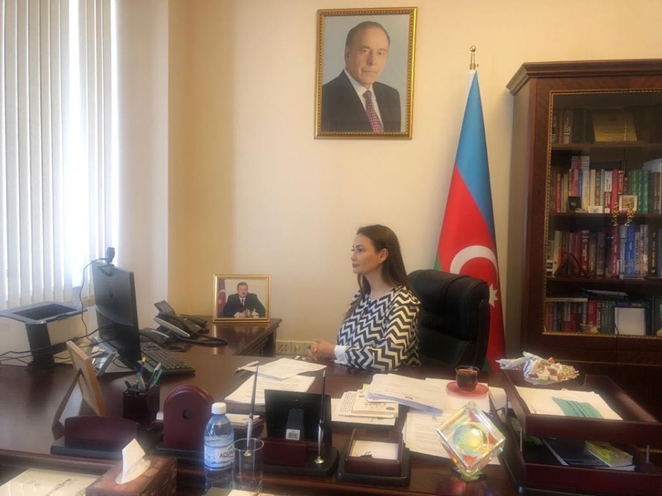 Qənirə Paşayeva 200-dən çox seçicisi ilə onlayn görüşdü