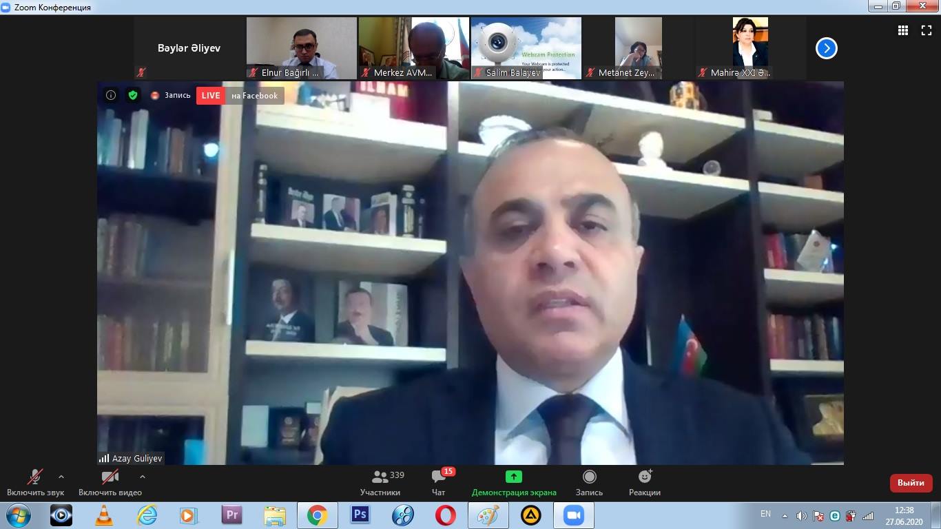 Azay Quliyev QHT-lər qarşısında 10 təklif irəli sürüb