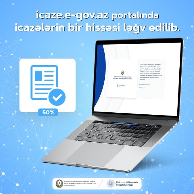 icaze.e-gov.az portalında icazələrin bir hissəsi ləğv edildi