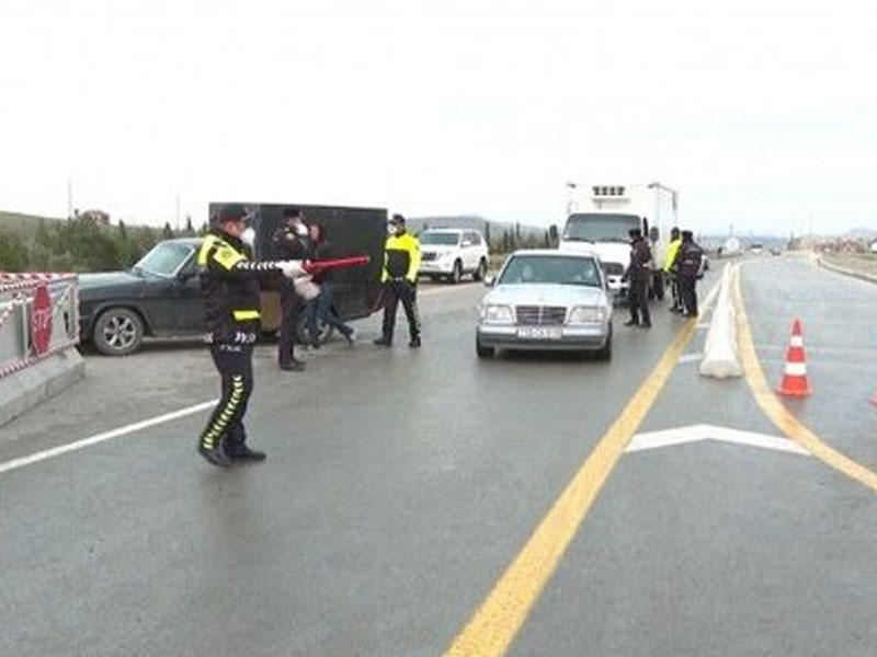 Ötən gün mindən çox avtomobil geri qaytarıldı - 2 150 hərəkət iştirakçısı CƏRİMƏLƏNDİ