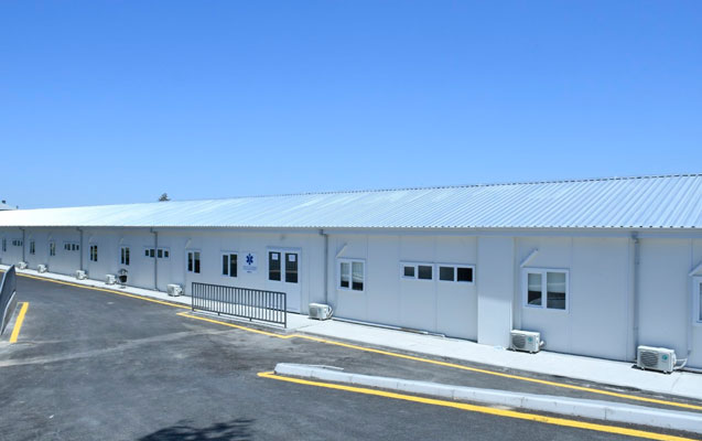 Saraydakı modul xəstəxanada koronaviruslu xəstələrin müalicəsinə başlanıldı - FOTO