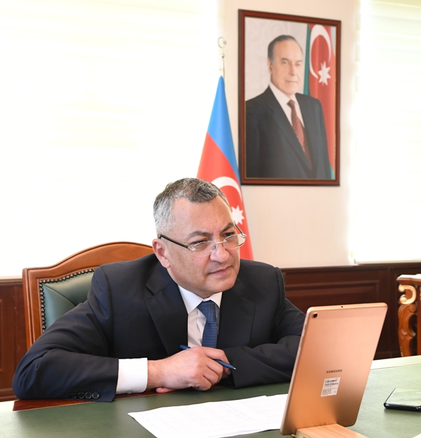 Dövlət Komitəsinin sədri videoqəbul keçirib
