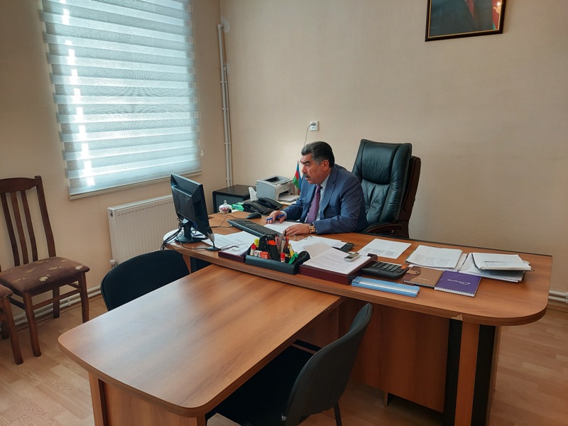 Hacıqabulda növbəti video-konfrans keçirilib