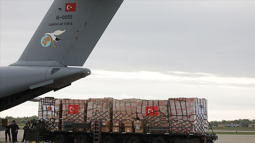 Türkiyədən Azərbaycana dəstək - 30 ədəd tənəffüs aparatı, 55.000 ədəd kombinezon...
