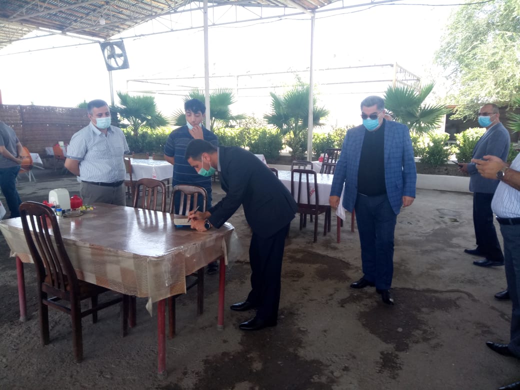 Hacıqabulda xüsusi karantin rejimi ilə bağlı reydlər davam etdir - FOTO