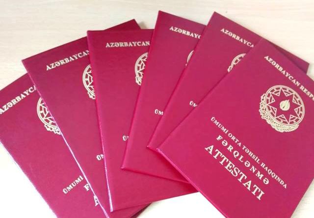 Bu məzunlar buraxılış imtahanı vermədən attestat alacaqlar - RƏSMİ