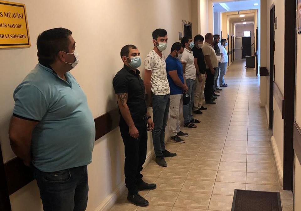 Kriminal avtoritetin yas mərasimini keçirənlər saxlanıldı - Foto